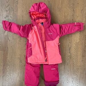 Patagonia Ski Matching Set-girls S (7/8)